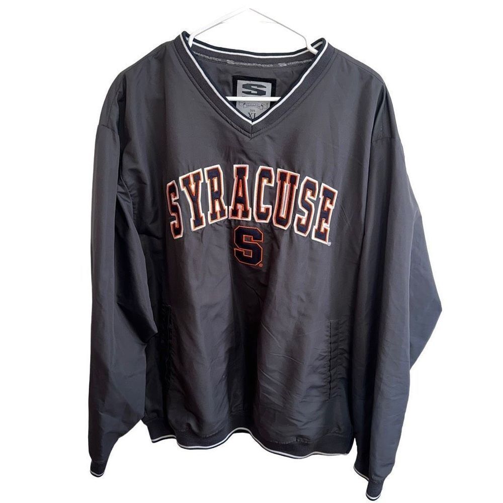 Stadium Athletics Syracuse V-neck Pullover Windbreaker
